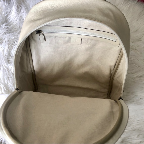 Gucci White Print Backpack - Picture 10 of 16